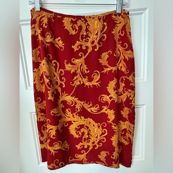 Tova Celine Silk Print Skirt Size Small - Picture 1 of 6
